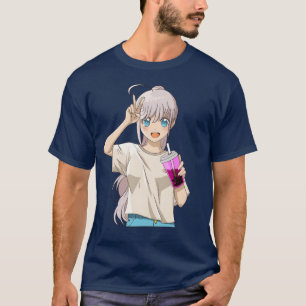 T-shirt Fille de bande dessinée anime