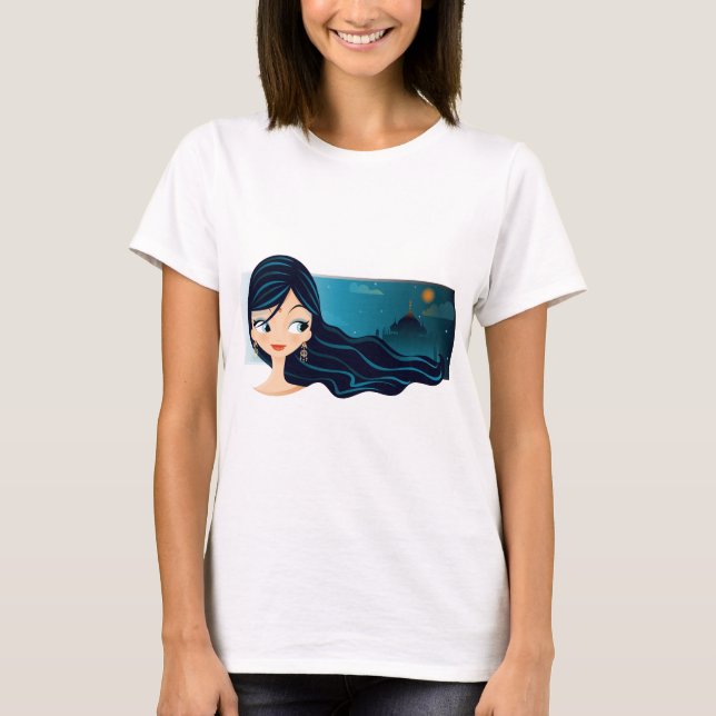 T-shirt Fille de Bollywood (Devant)