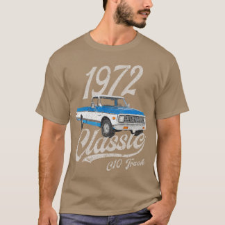 T-shirt fille de camion 1972 72 c10