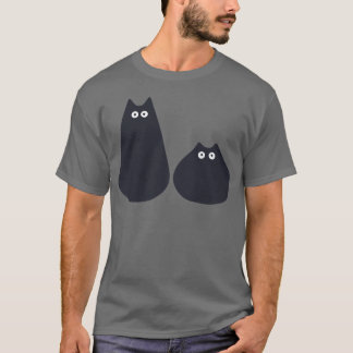 T-shirt Fille de chats bizarre