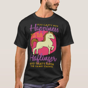 T-shirt Fille de cheval Équitation Halfinger amant Thorou
