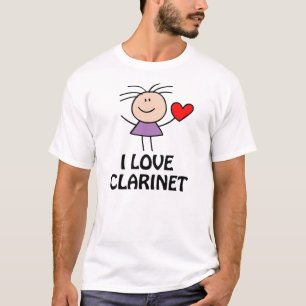 T-shirt Fille de clarinette