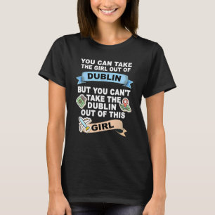 T-shirt Fille de Dublin Réinstallation depuis Dublin