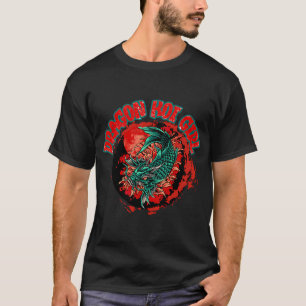 T-shirt fille de koi dragon