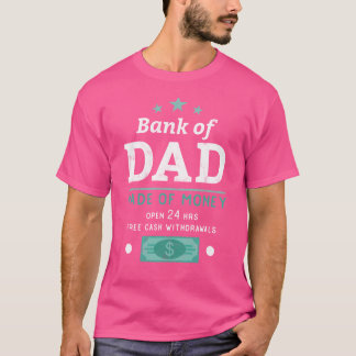T-shirt Fille de la banque de papa