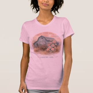 T-shirt Fille de la campagne