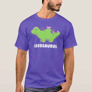 T-shirt Fille de la famille dinosaure Legosaurus