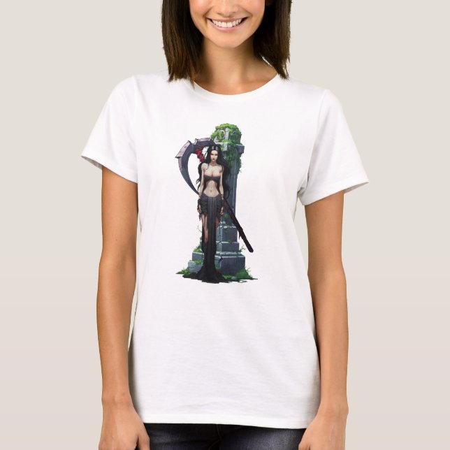 T-shirt Fille de la Faucheuse (Devant)