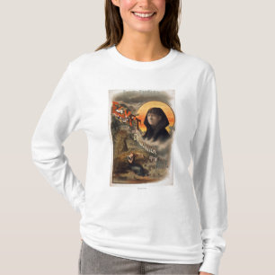 T-shirt Fille de l'Egypte ou de l'A du Theatrical du Nil