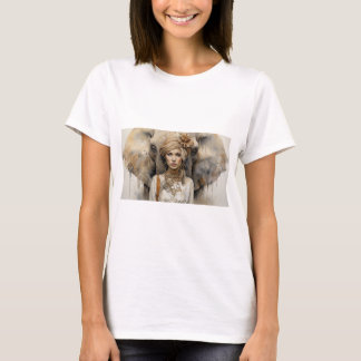T-shirt Fille de l'éléphant