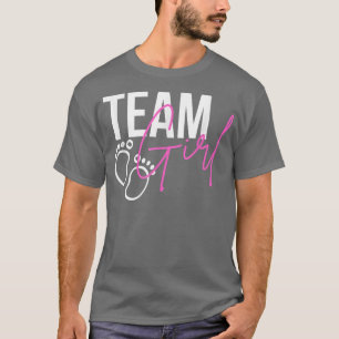 T-shirt fille de l'équipe de révélation de genre