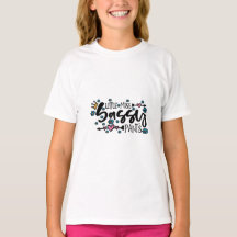 T-shirt fille de Miss Sassy Pants