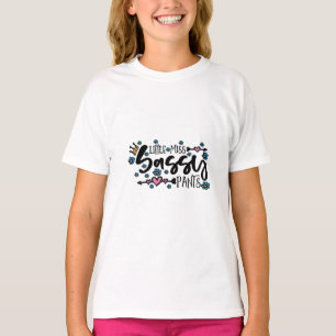T-shirt fille de Miss Sassy Pants