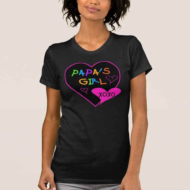 T-shirt Fille de Papa Tee - shirts, Casquettes, Mugs, Bout (Devant)
