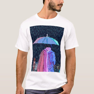 T-shirt Fille de parapluie