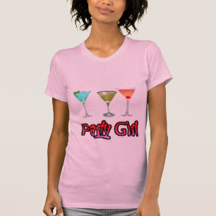 T-shirt Fille de partie (rose)