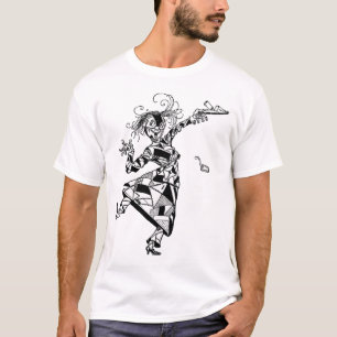 T-shirt Fille de patchwork d'once