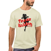 Fille de pin-up du Texas Holdem