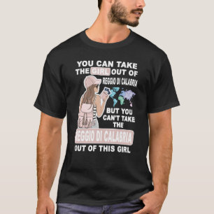 T-shirt Fille de Reggio Calabria Ville Fière Reggio Calabr