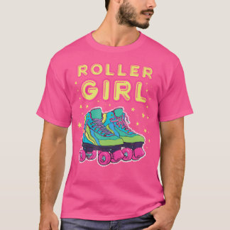 T-shirt Fille de Roller Disco Rollerskating