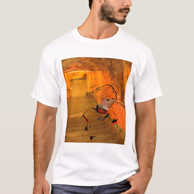 T-shirt fille de souterrain (Devant)