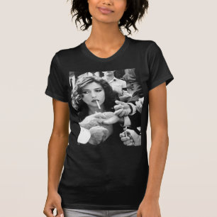 T-shirt Fille de tabagisme