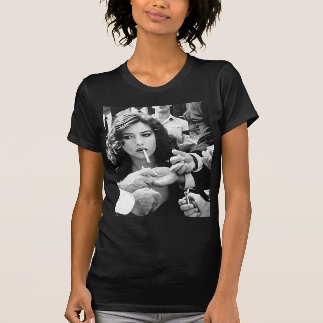 T-shirt Fille de tabagisme (Devant)