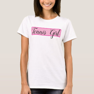 T-shirt Fille de tennis