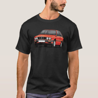 T-shirt fille de voiture familiale allemande des années 80