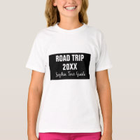 T-shirt fille de voyage de groupe