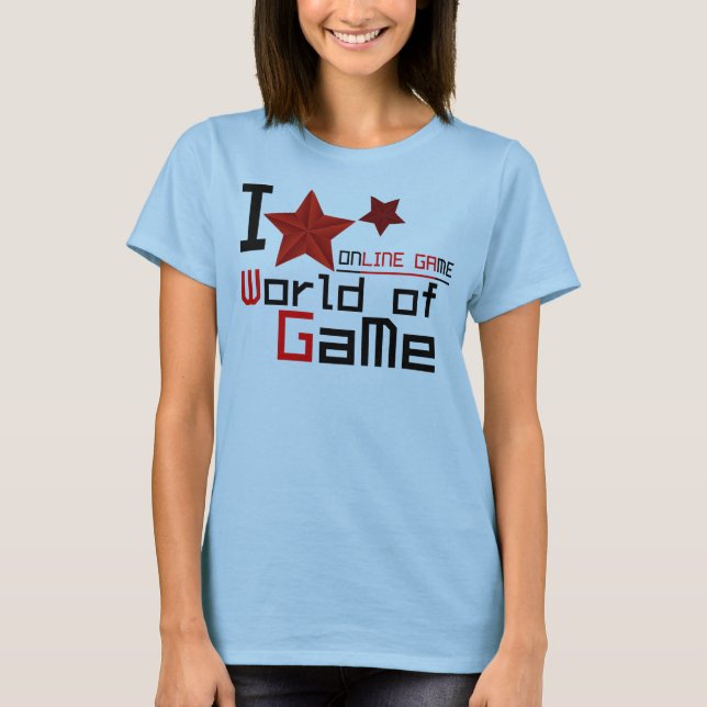 T-shirt Fille de wow - gamer ! (Devant)