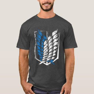 T-shirt Fille des ailes de la liberté rétro