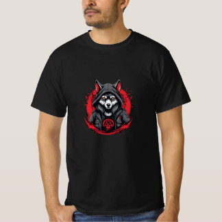 T-shirt Fille du loup anarchiste : la rébellion s'est décl