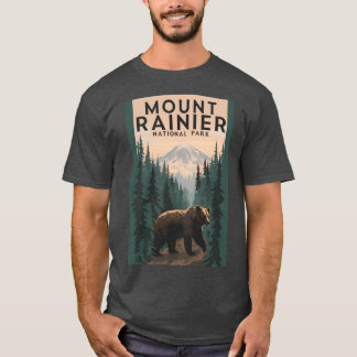 T-shirt fille du parc national du mont Rainier