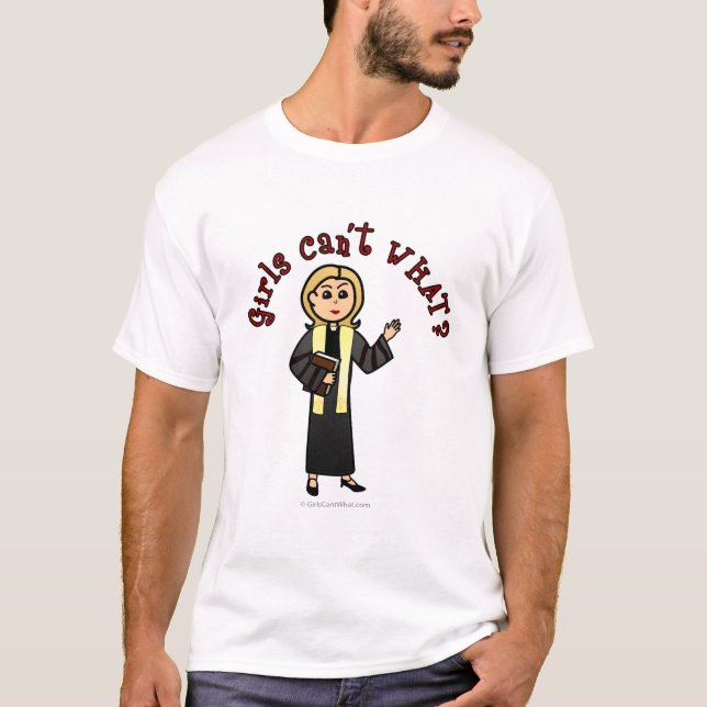 T-shirt Fille du pasteur de Blonde (Devant)