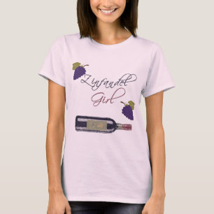 T-shirt Fille du Zinfandel