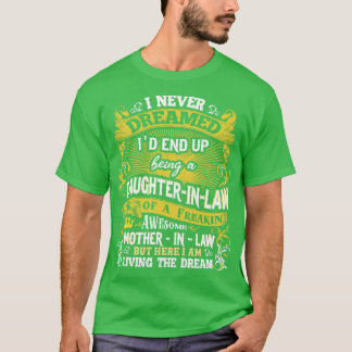 T-shirt Fille En Droit Je N'Ai Jamais Rêvé 1