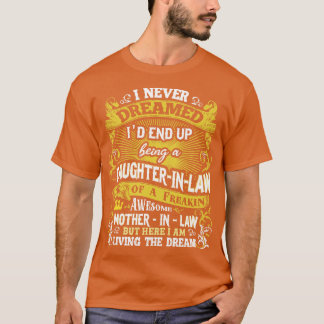 T-shirt Fille En Droit Je N'Ai Jamais Rêvé 1