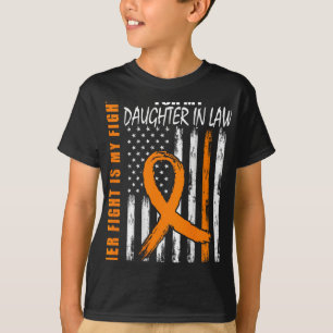 T-shirt Fille En Droit Sensibilisation À La Sclérose En Pl