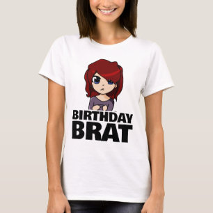 T-SHIRT FILLE ENFANT GÂTÉE D'ANNIVERSAIRE