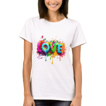 T-shirt fille esthétique cœur d'amour 💕
