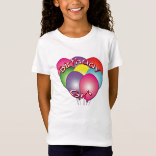 T-shirt fille et ballons