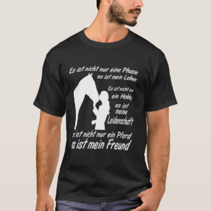T-shirt Fille fan de cheval pour l'équitation pour l'équit