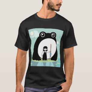 T-shirt Fille fantaisiste dans la nuit magique