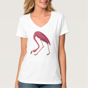 T-shirt Fille Flamant rose rose