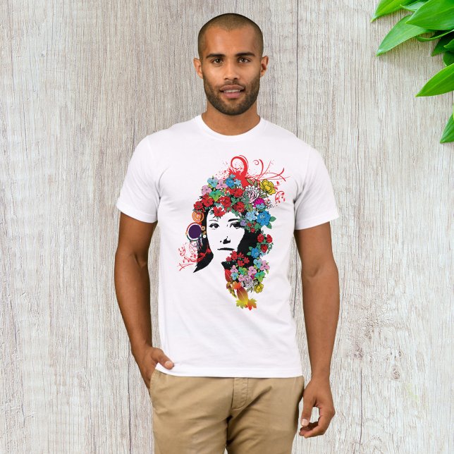 T-Shirt Fille Florale (Créateur téléchargé)