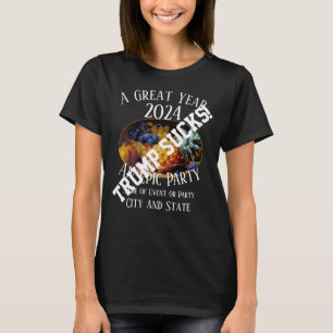 T-shirt Fille Garçon Maman Papa Diplômé Classe Trump 2026