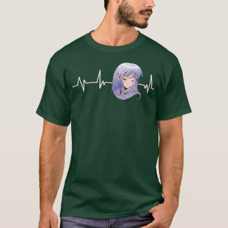 T-shirt Fille Heartbeat Merch Otaku Gift Girl