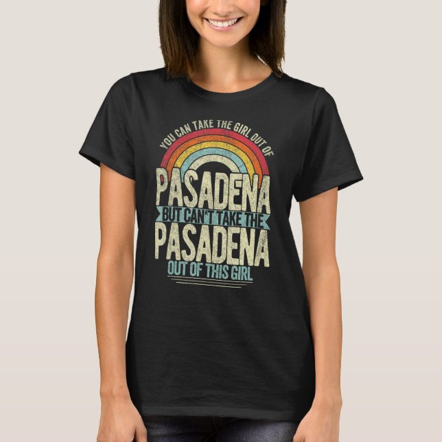 T-shirt Fille Hors De Pasadena Californie Maison Pasa (Devant)