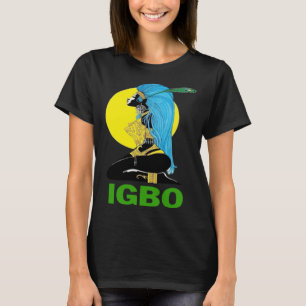 T-shirt Fille Igbo Jolie Fille Nigériane Du Nigeria